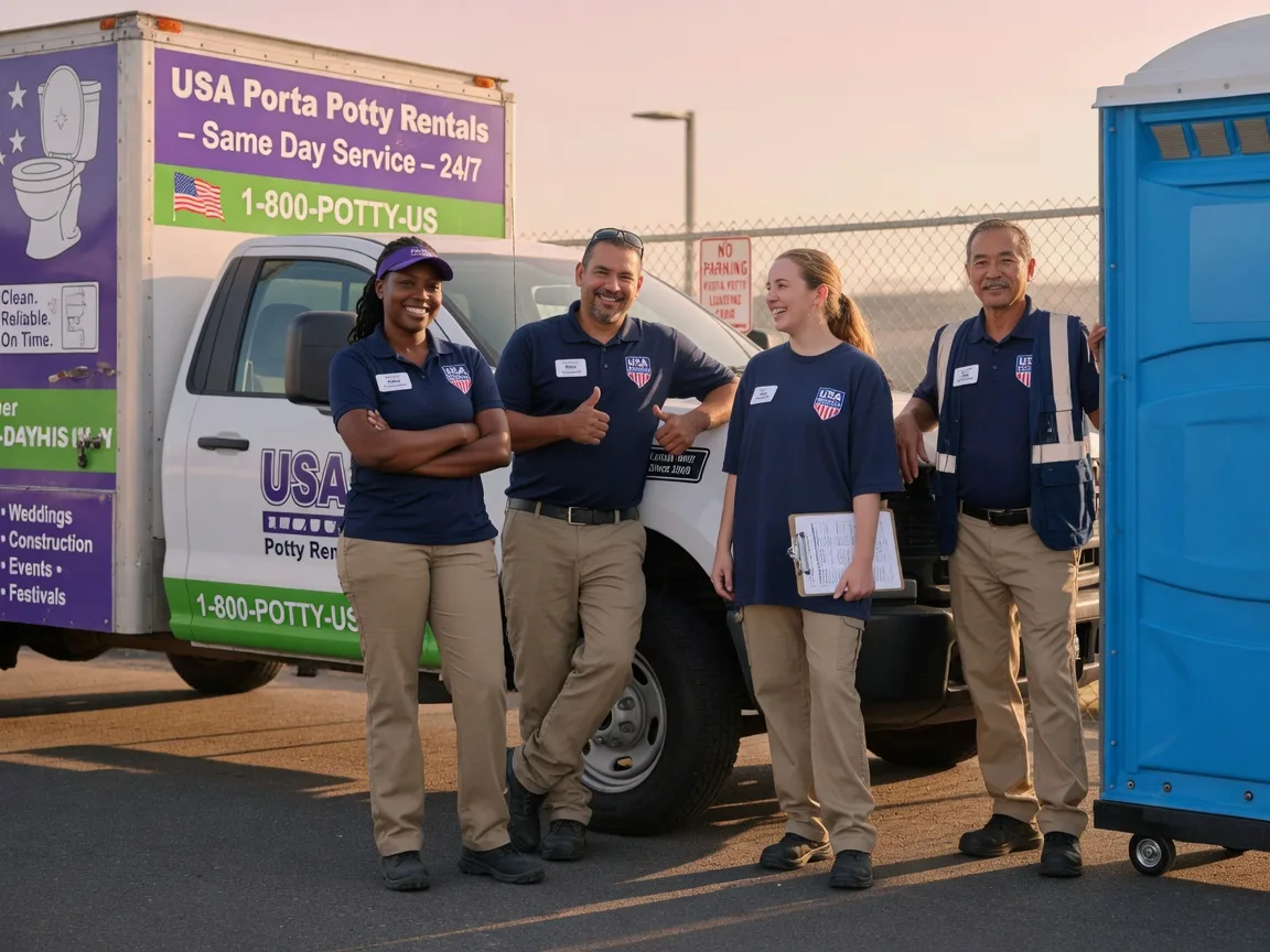 Porta Potty Rental company in Cooter, MO