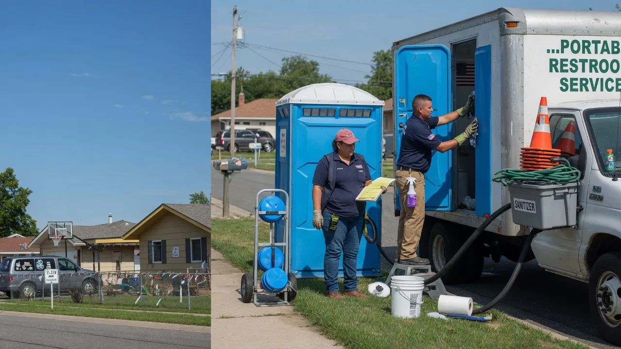 Portable Toilet Rental in Cooter, MO near me